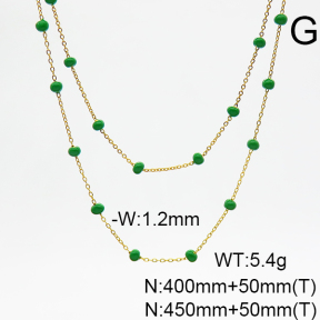 Stainless Steel Necklace  6N3001448vhkl-908