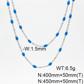 Stainless Steel Necklace  6N3001457bhil-908