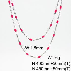 Stainless Steel Necklace  6N3001458bhil-908