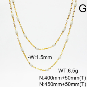 Stainless Steel Necklace  6N3001460vhkl-908