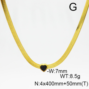 Stainless Steel Necklace  6N4003700bhva-G037