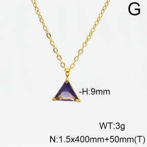 Stainless Steel Necklace  6N4003706vbpb-G037