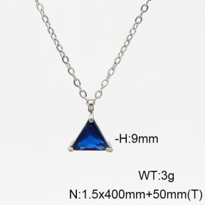 Stainless Steel Necklace  6N4003711bbov-G037