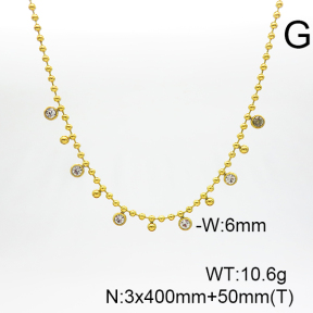 Stainless Steel Necklace  6N4003714ahlv-G037