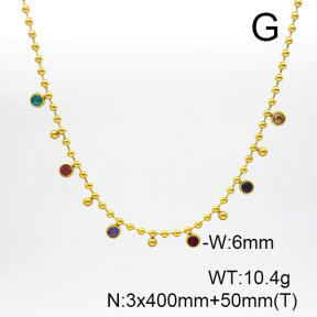 Stainless Steel Necklace  6N4003716ahlv-G037