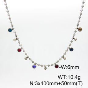 Stainless Steel Necklace  6N4003717vhkb-G037
