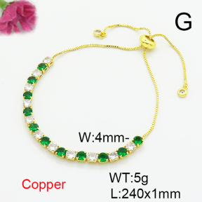 Fashion Copper Bracelet  F6B405603vbll-L002
