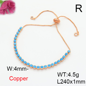 Fashion Copper Bracelet  F6B405614vbll-L002