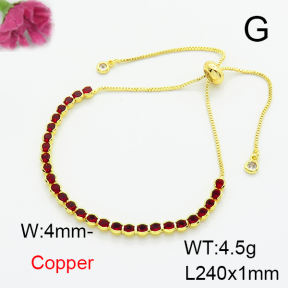 Fashion Copper Bracelet  F6B405618vbll-L002