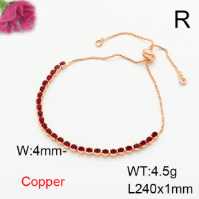 Fashion Copper Bracelet  F6B405620vbll-L002