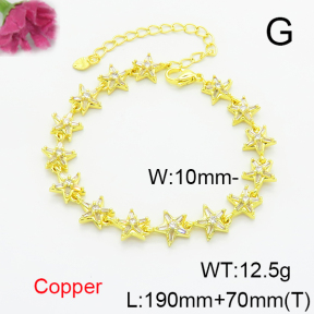 Fashion Copper Bracelet  F6B405632bhia-L002