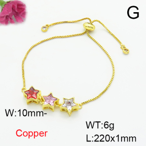 Fashion Copper Bracelet  F6B405633vbmb-L002