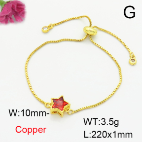 Fashion Copper Bracelet  F6B405639vail-L002