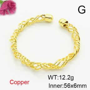 Fashion Copper Bangle  F6BA20152abol-L002