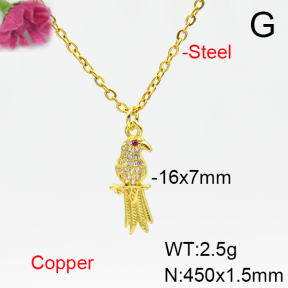 Fashion Copper Necklace  F6N405200vail-L002