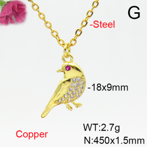 Fashion Copper Necklace  F6N405205vail-L002