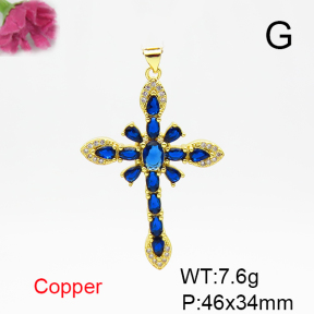 Fashion Copper Pendant  F6P400611bbml-L002