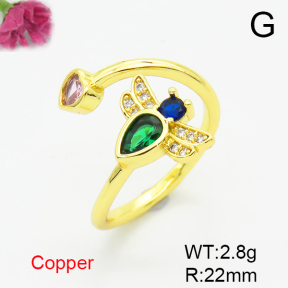 Fashion Copper Ring  F6R401333baka-L002