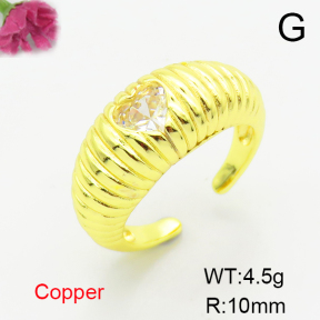Fashion Copper Ring  F6R401335avja-L002