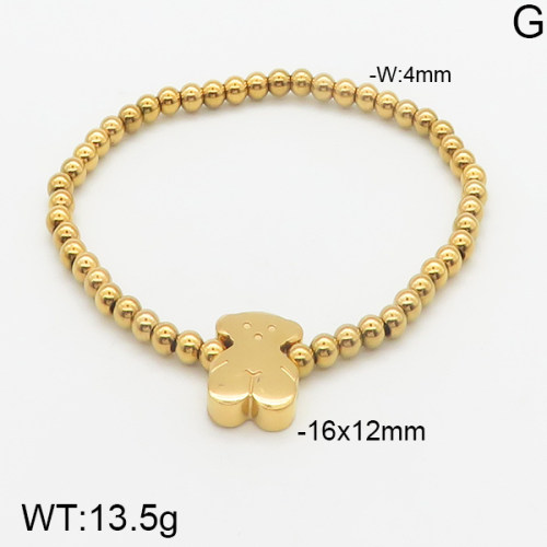 SS Bear Bracelets  TB5000255bboo-742