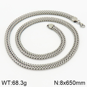 Stainless Steel Necklace  2N2002241ahpv-452
