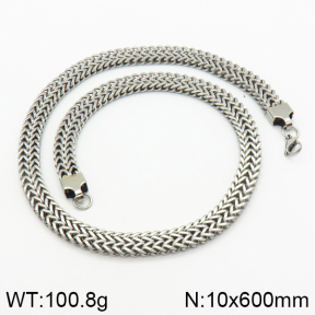 Stainless Steel Necklace  2N2002246vihb-452