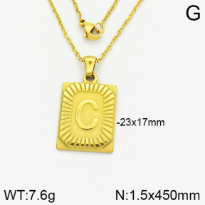 Stainless Steel Necklace  2N2002254vbmb-693
