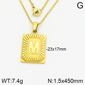 Stainless Steel Necklace  2N2002264vbmb-693