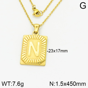 Stainless Steel Necklace  2N2002265vbmb-693