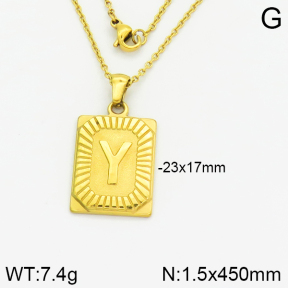 Stainless Steel Necklace  2N2002276vbmb-693