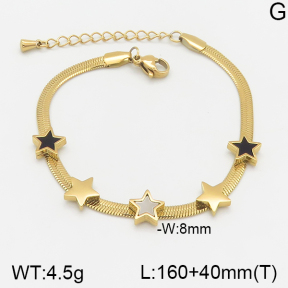 Stainless Steel Bracelet  5B4001610vbpb-669