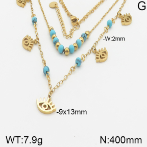 Stainless Steel Necklace  5N4001047bhil-669