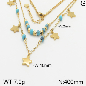 Stainless Steel Necklace  5N4001049bhil-669