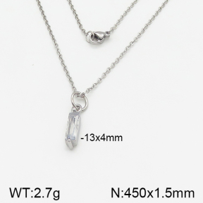 Stainless Steel Necklace  5N4001102bblo-360