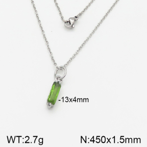 Stainless Steel Necklace  5N4001104bblo-360
