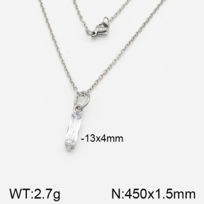 Stainless Steel Necklace  5N4001107bblo-360