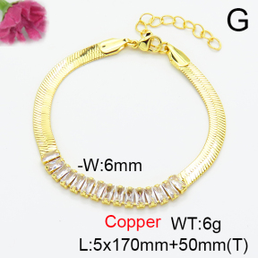 Fashion Copper Bracelet  F6B405642vbnb-L017