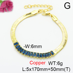 Fashion Copper Bracelet  F6B405644vbnb-L017