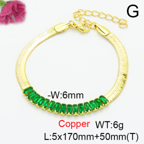 Fashion Copper Bracelet  F6B405645vbnb-L017