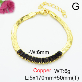 Fashion Copper Bracelet  F6B405650vbnb-L017