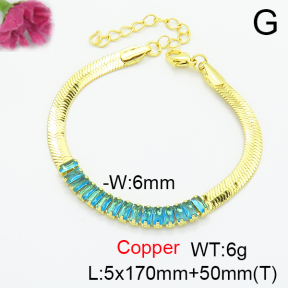 Fashion Copper Bracelet  F6B405651vbnb-L017