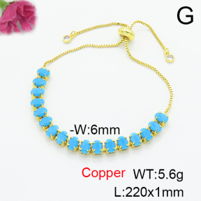 Fashion Copper Bracelet  F6B405652bbov-L017