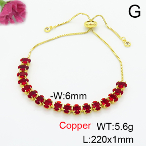 Fashion Copper Bracelet  F6B405653bbov-L017