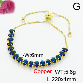 Fashion Copper Bracelet  F6B405656bbov-L017