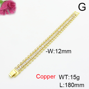 Fashion Copper Bracelet  F6B405659ahjb-L017