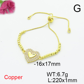 Fashion Copper Bracelet  F6B405664vbmb-L017