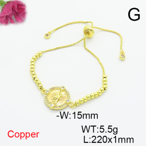 Fashion Copper Bracelet  F6B405669vbmb-L017