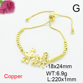 Fashion Copper Bracelet  F6B405672vbmb-L017