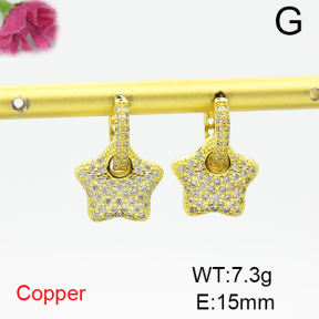 Fashion Copper Earrings  F6E404435bhia-L017