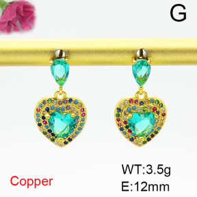 Fashion Copper Earrings  F6E404439bhva-L017